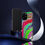 Thumbnail: Neon Futurism Phone Case — Vibrant Glowing Abstract Digital Design