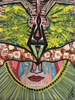 #062 30 x 40 cm Acrylic on canvas