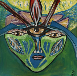 #011 60 x 60 cm Acrylic on canvas