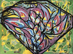 #058 60 x 80 cm Acrylic on canvas