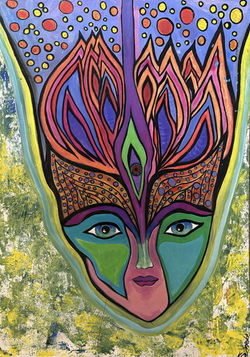 #035 70 x 100 cm Acrylic on fiberboard