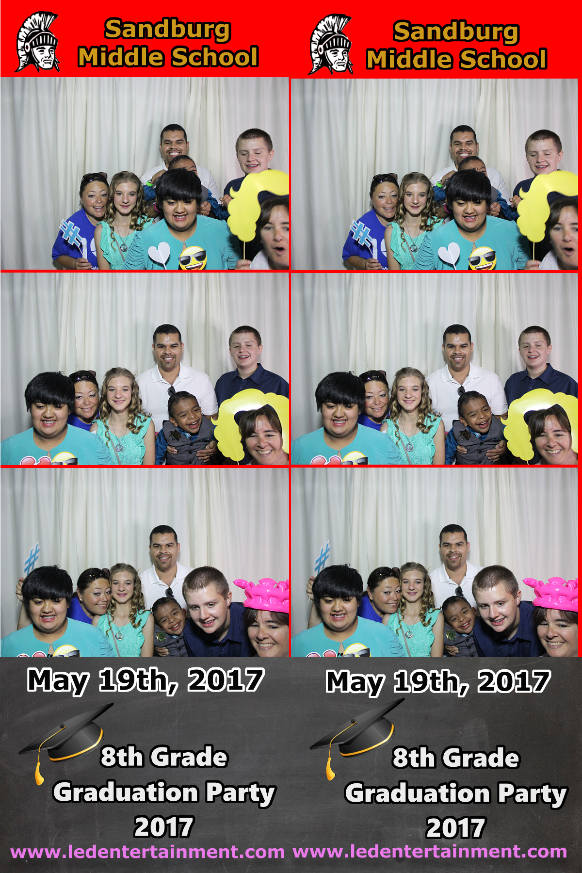 Sanburg 8th Grade Grad