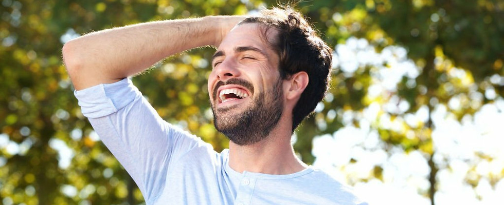 Happy Patient after hair transplant in Turkey