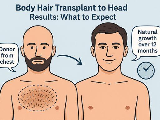 Body to head Hair Transplant