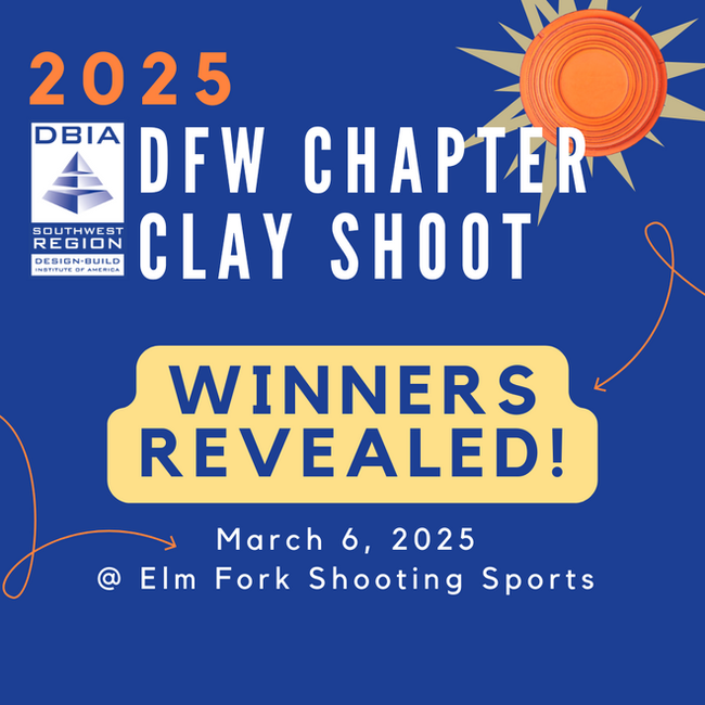 The Results Are In: 2025 DBIA DFW Clay Shoot Winners!