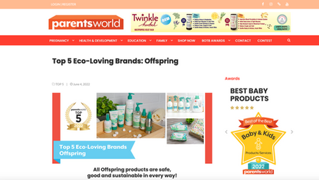 Top 5 Eco-Loving Brands: Offspring