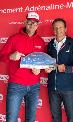 Tristan de Céleyran avec Manu GUIGOU, pilote ALPINE