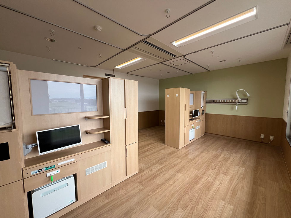 入院環境をもっと快適に。病室改修プロジェクト