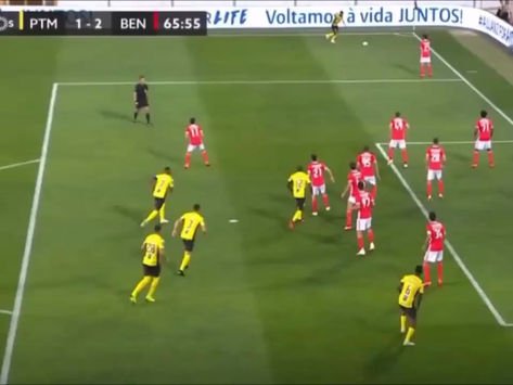 Benfica - Bolas paradas defensivas
