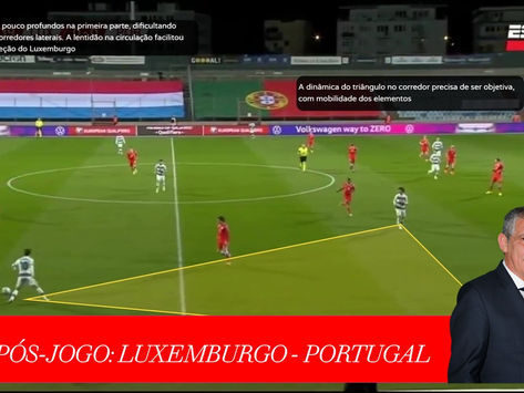 Portugal - Pós Jogo (Luxemburgo)