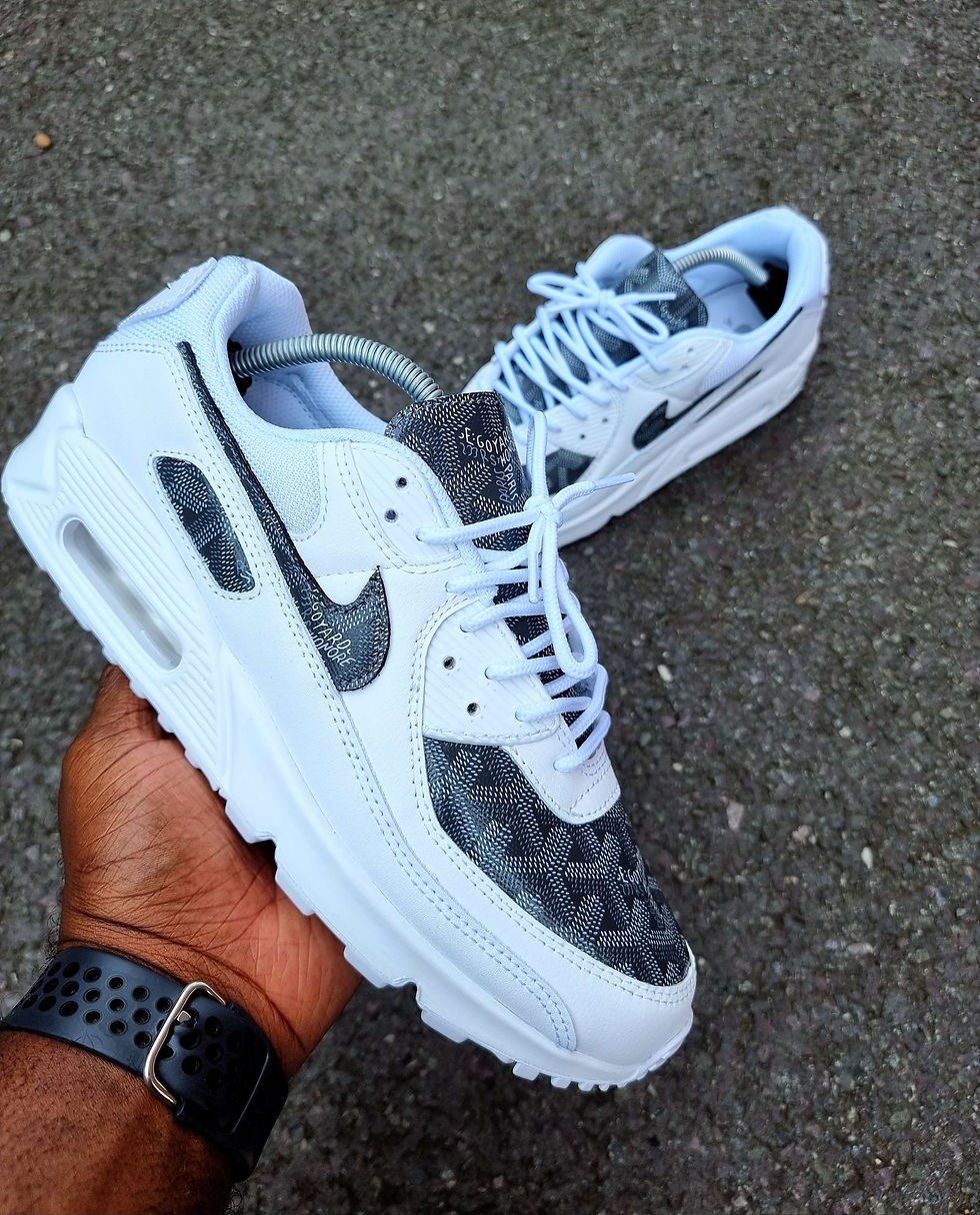 Thumbnail: Grey Goyard Air Max 90