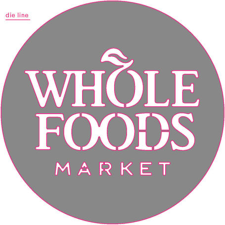 Whole Foods Market logo Bread Stencil.
