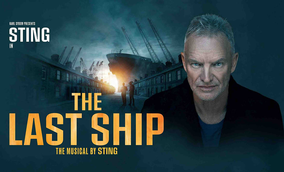 Official artwork for "The Last Ship" featuring Sting