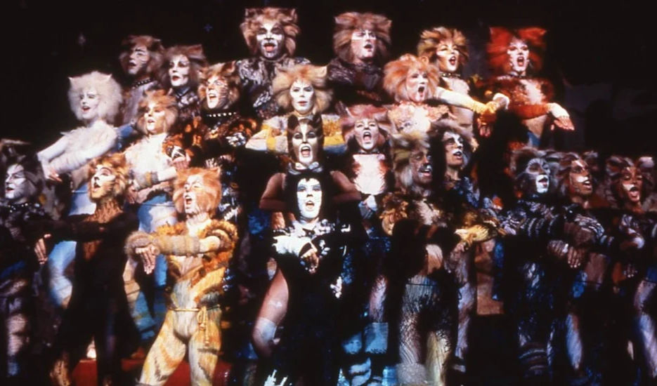 The original broadway production of "Cats"
