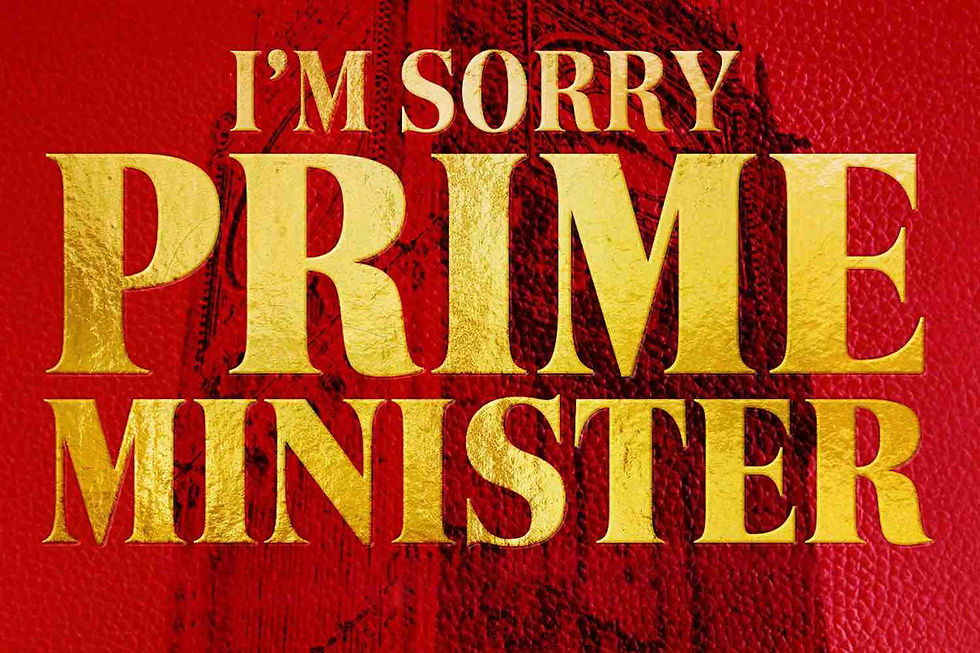 Official artwork for "I'm Sorry, Prime Minister"