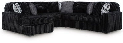 Midnight-Madness 6-Piece Sectional with Chaise