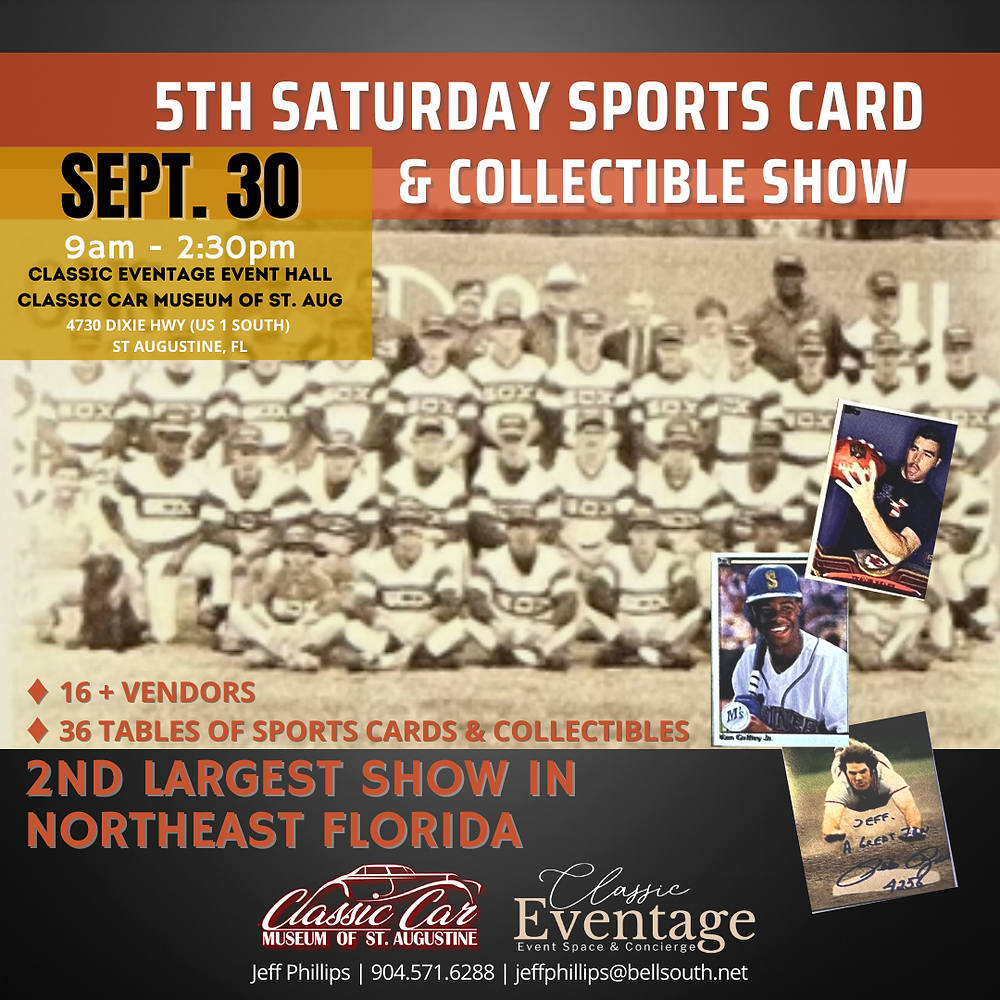 Sept. 30th Sports Card & Collectible Show