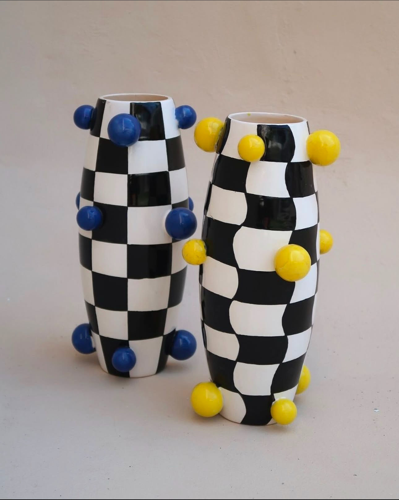 Handgemachte Vase Belma Color