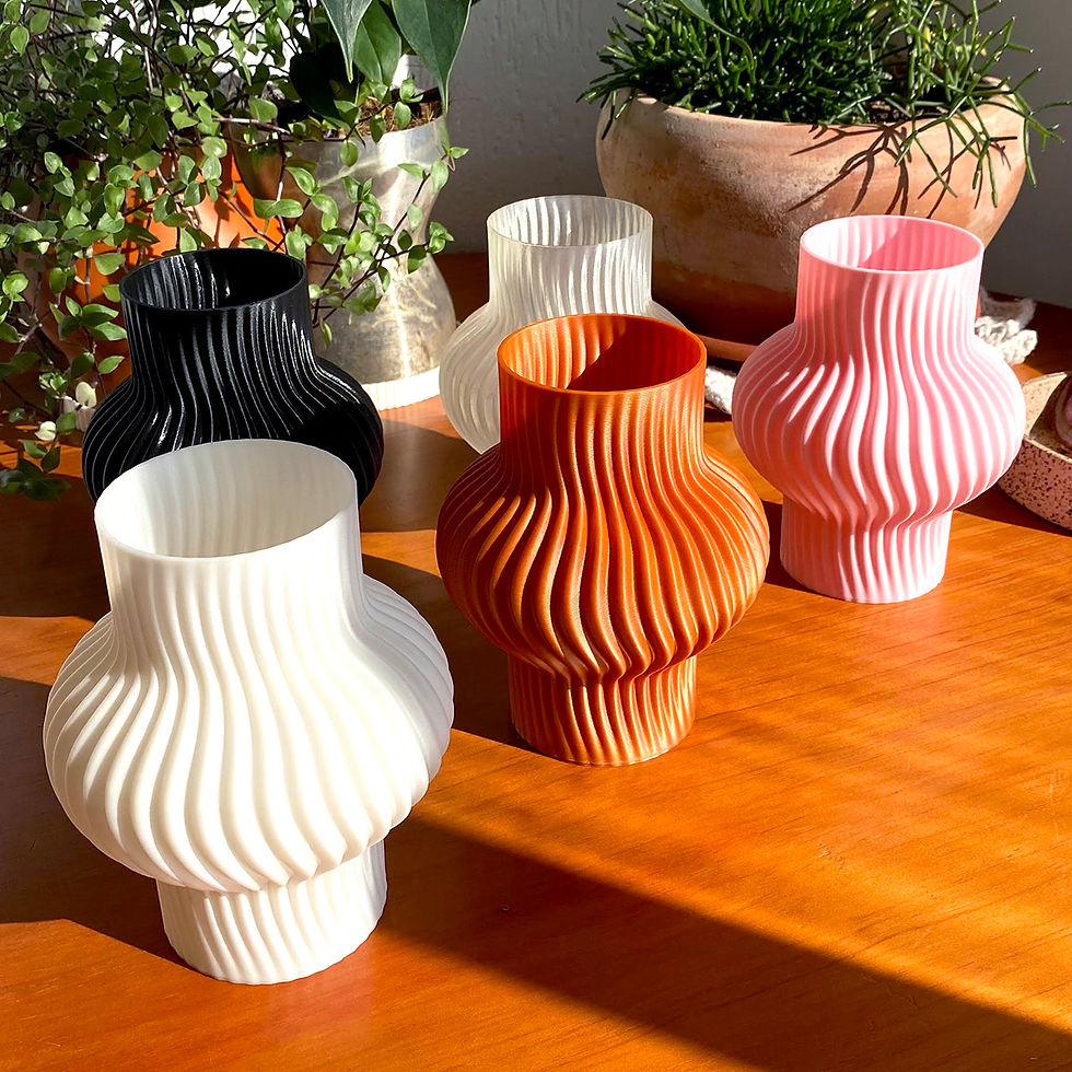 Miniaturbild: Handgemachte Vase Onda 1