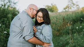 Victoria & Chad's Engagement Session | Volo Bog, IL 
