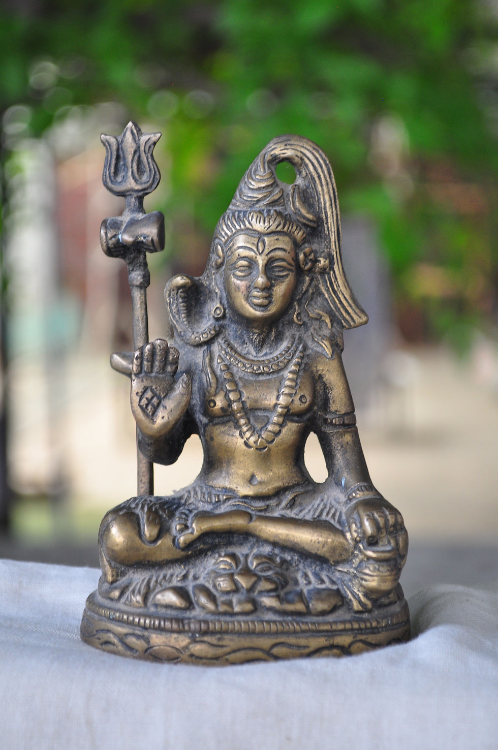 Thumbnail: Kotsa | Shiva Sculpture | Shiva God Statue | Shiva Sitting Statue | VH08