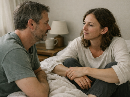 Emotionally grounded conversation between two people