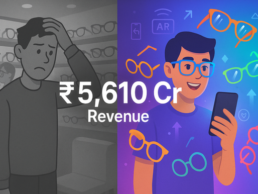 How Lenskart Generated ₹5,610 Crore Revenue by Solving the ₹5 Try-On Problem: The Omnichannel Strategy That Digitized Indian Eyewear
