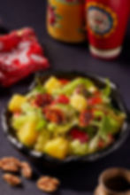Sasav Salad made with fresh ingredients