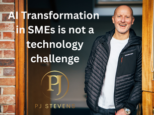 AI Transformation in SMEs is not a technology challenge.