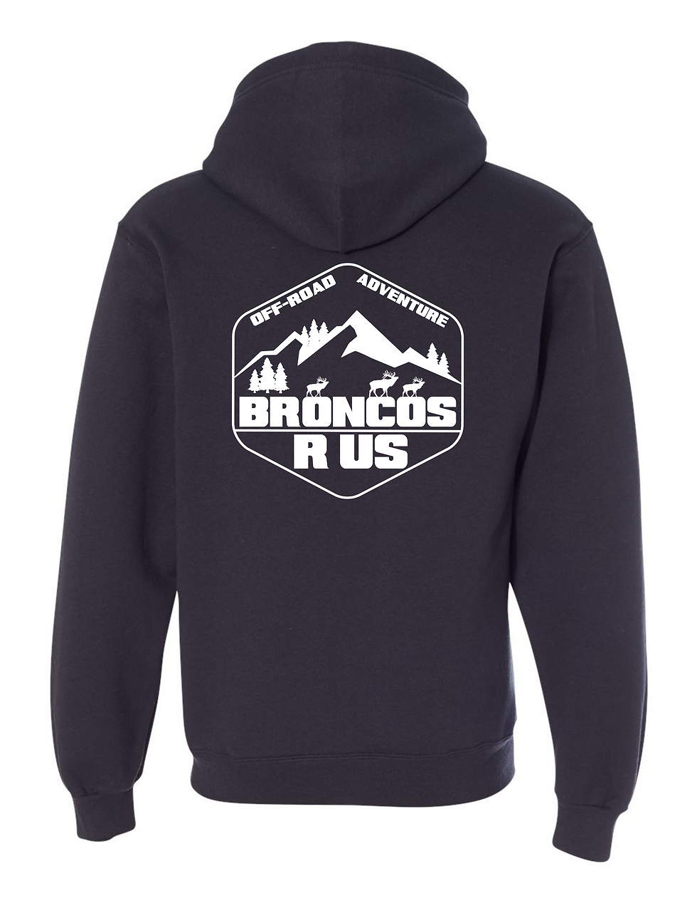 Black Broncos R Us Hoodie