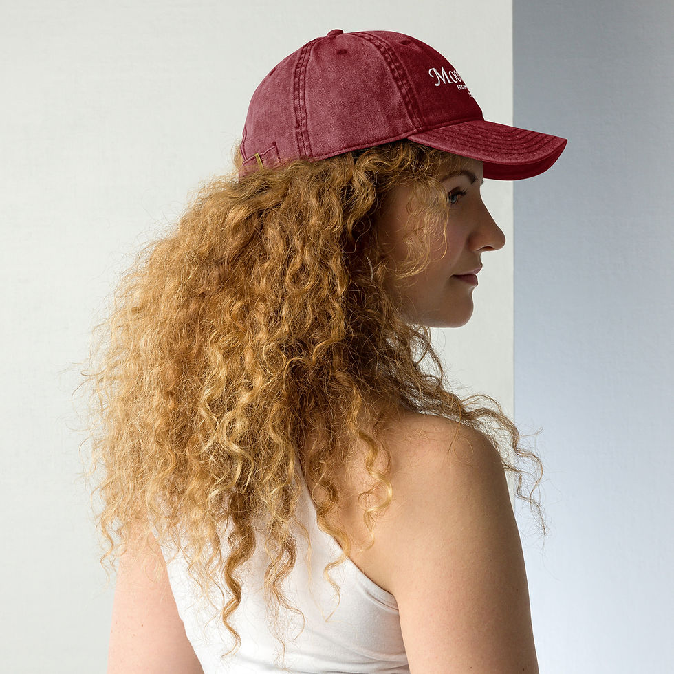 Thumbnail: MoonRidge Vintage Cotton Twill Baseball Cap