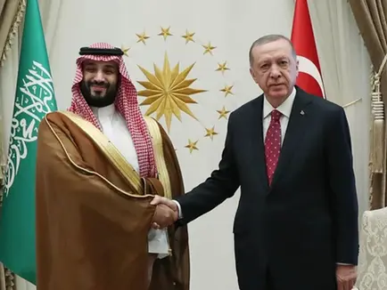 Erdoğan, Prens Selman görüştü