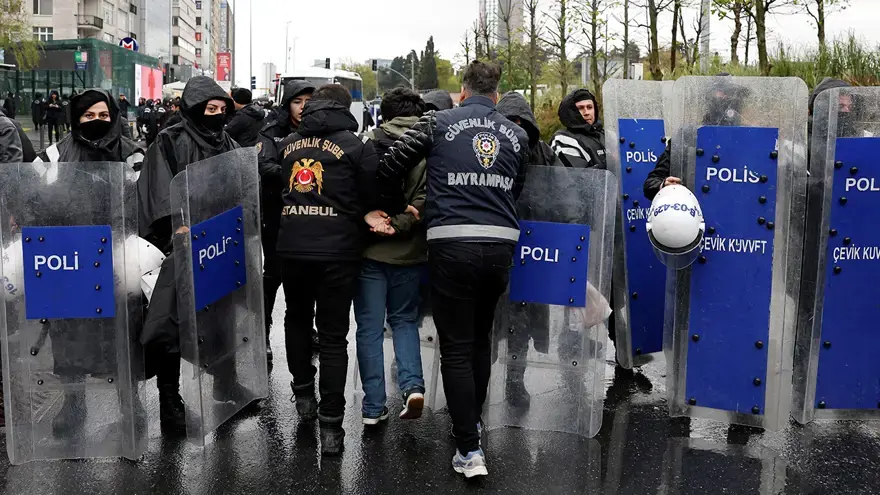 1 Mayıs’ta polis müdahelesi!