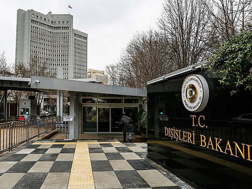 Dışişleri'nden ABD'nin Suriye Kararına Tebrik