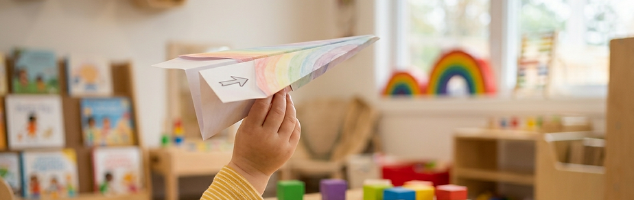 Activités manuelles avions en papier