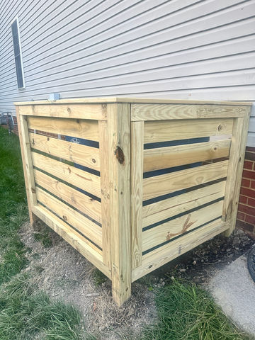 Garbage & Recycle Can Enclosure