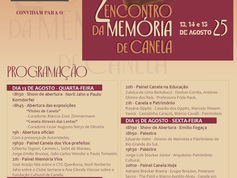 2º ENCONTRO DA MEMÓRIA DE CANELA