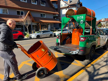 Gramado: Empresários inauguram modelo ágil para descarte de entulhos em pequenos volumes 