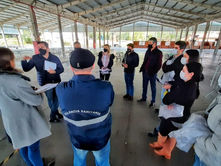 EXPOINTER 2021 - Equipe da Saúde vistoria parque de exposições de Esteio