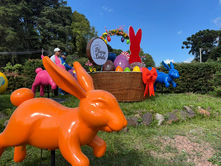 Páscoa em Canela: Decoração começa a tomar conta da cidade