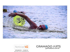 Aos 70 anos, nadador brasileiro leva bandeira ambiental a provas na Europa e inspira idosos nas águas abertas