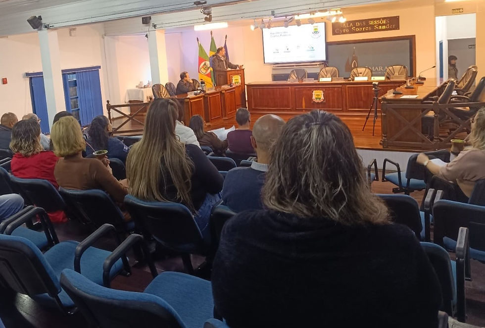 Audiência pública apresenta proposta da LDO 2027 em Canela