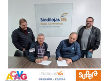 Sindilojas Hortênsias fecha Convenção Coletiva de Trabalho