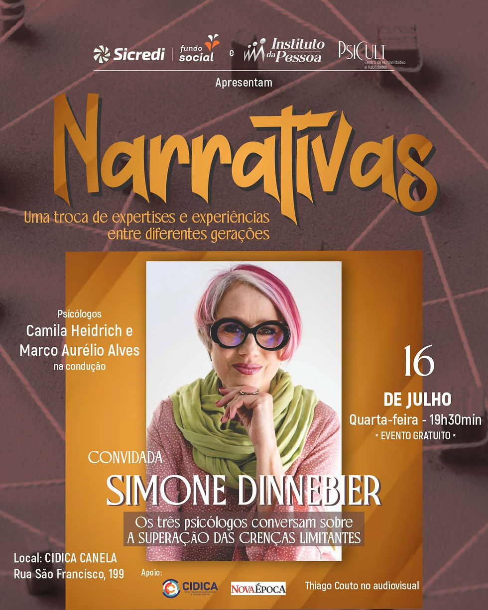 Simone Dinnebier abordará as “crenças limitantes” em evento em Canela