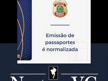 URGENTE - PF distribui as cadernetas de passaporte que se encontravam represadas até 24 de dezembro