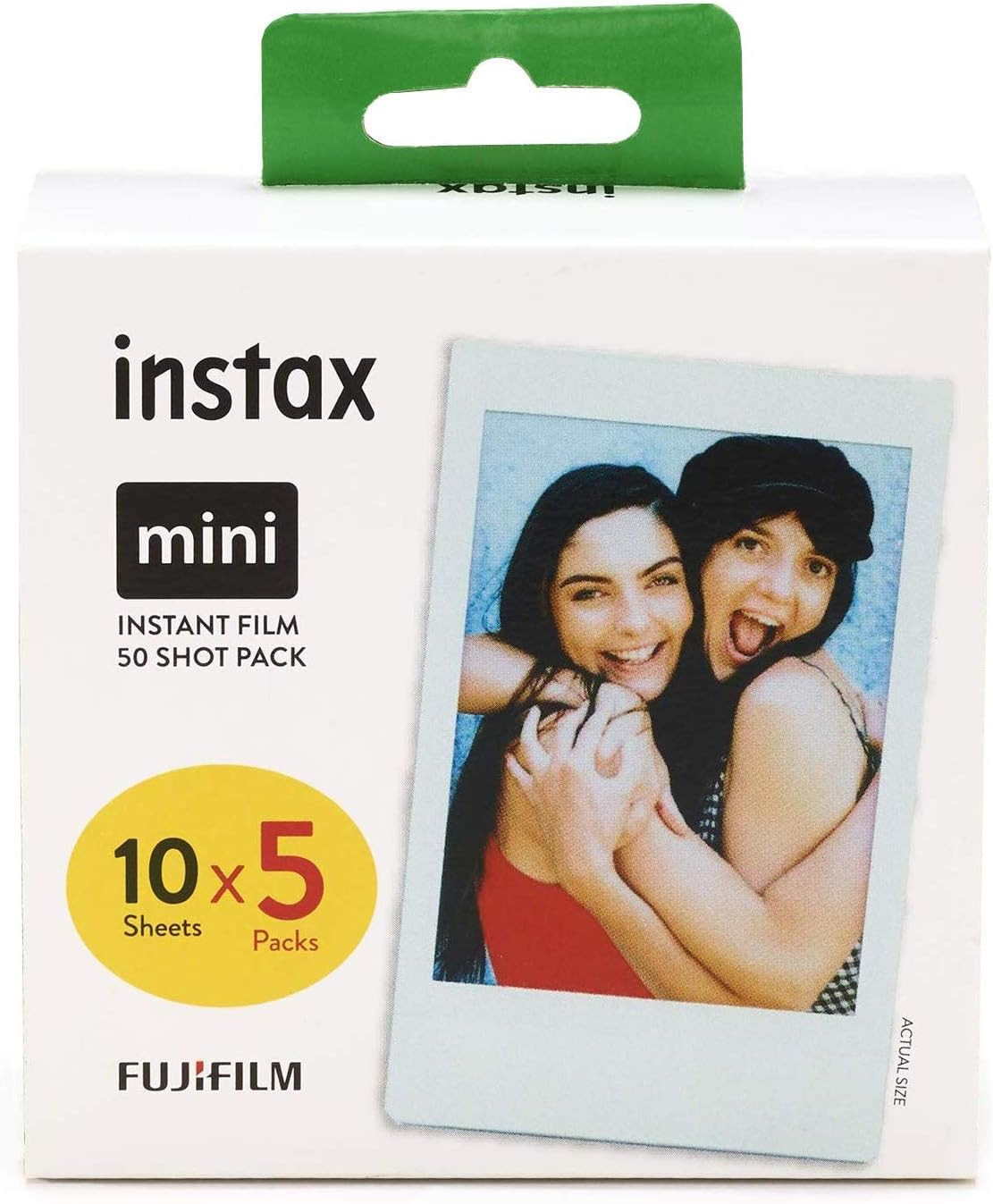 Fujifilm Instax Mini Pellicola Istantanea per Fotocamere, Formato 46x62 mm, 50 s