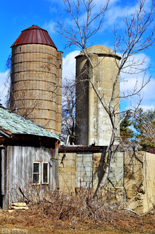 Wisconsin Countryside Old Farm Buildings