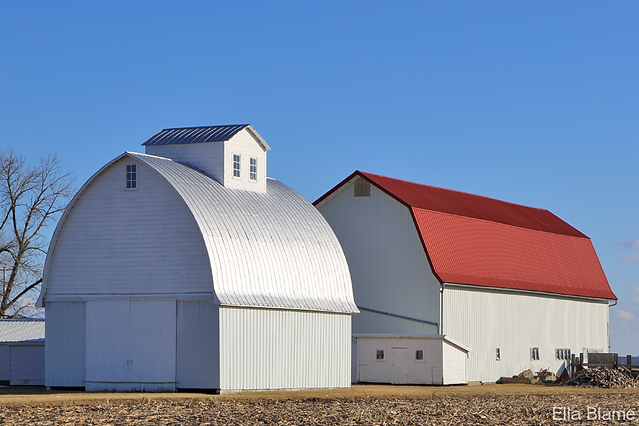 Wisconsin Countryside Rural Architecture Barns
