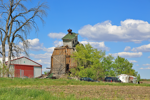 Fallen Barn