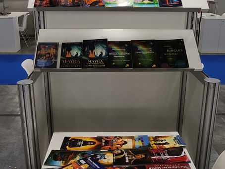 I'm so delighted to see two of my anthologies 'Teenage Love Story Volume 2' and 'Secrets of Whimsyville ' at Bologna Book Fair in Italy at H15 Hall 30.